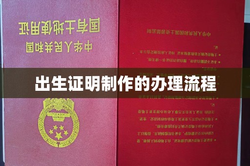 三芝出生证明制作的办理流程