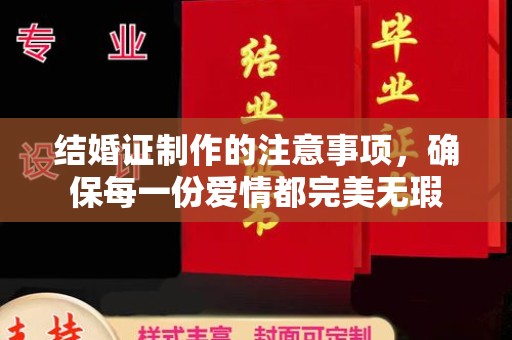 三芝结婚证制作的注意事项，确保每一份爱情都完美无瑕