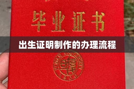 三芝出生证明制作的办理流程
